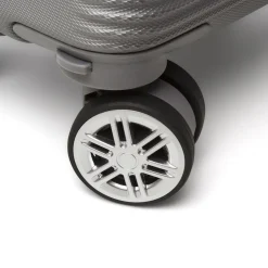 Trolley mini sotto sedile per voli low cost argento in ABS Romeo Gigli
