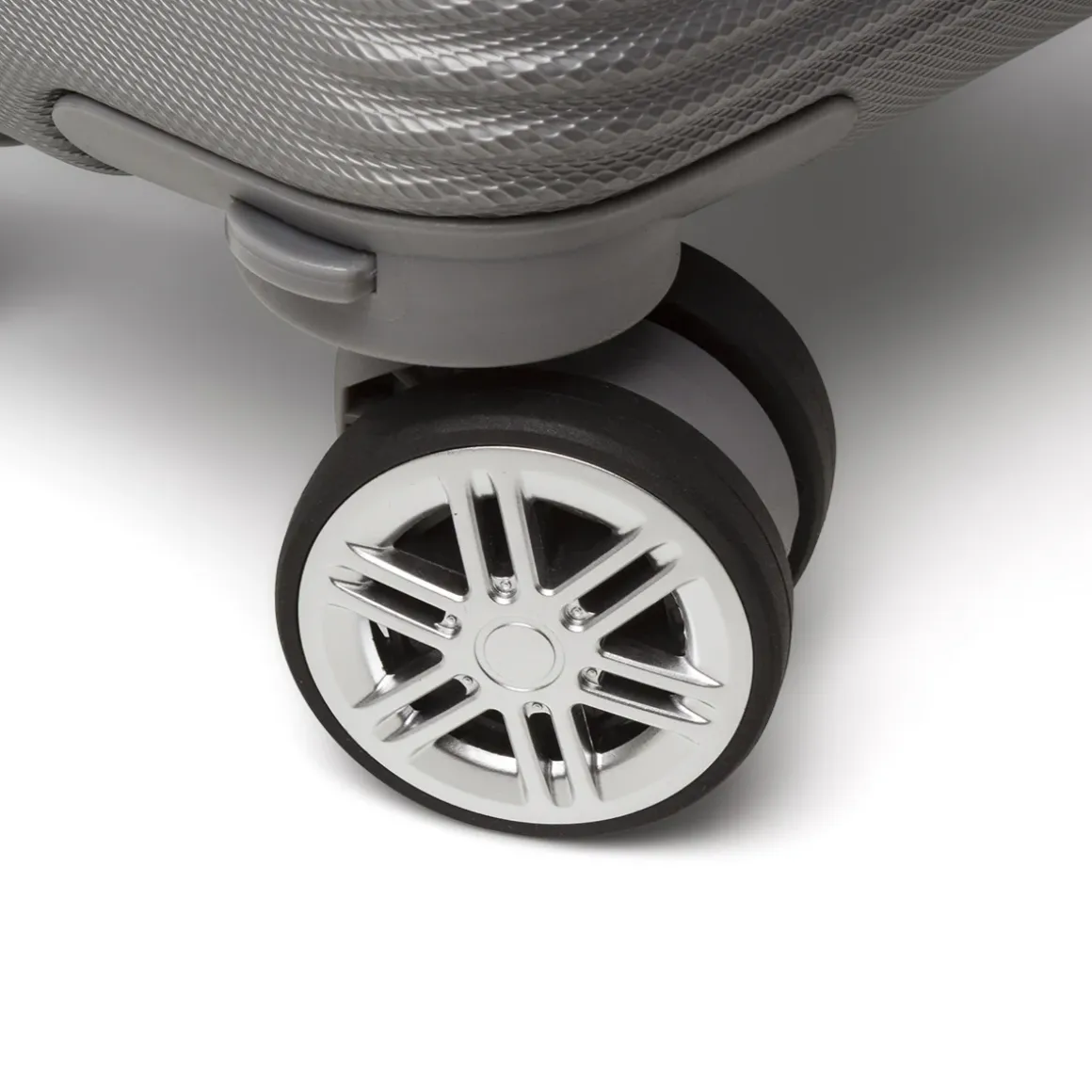 Trolley mini sotto sedile per voli low cost argento in ABS Romeo Gigli