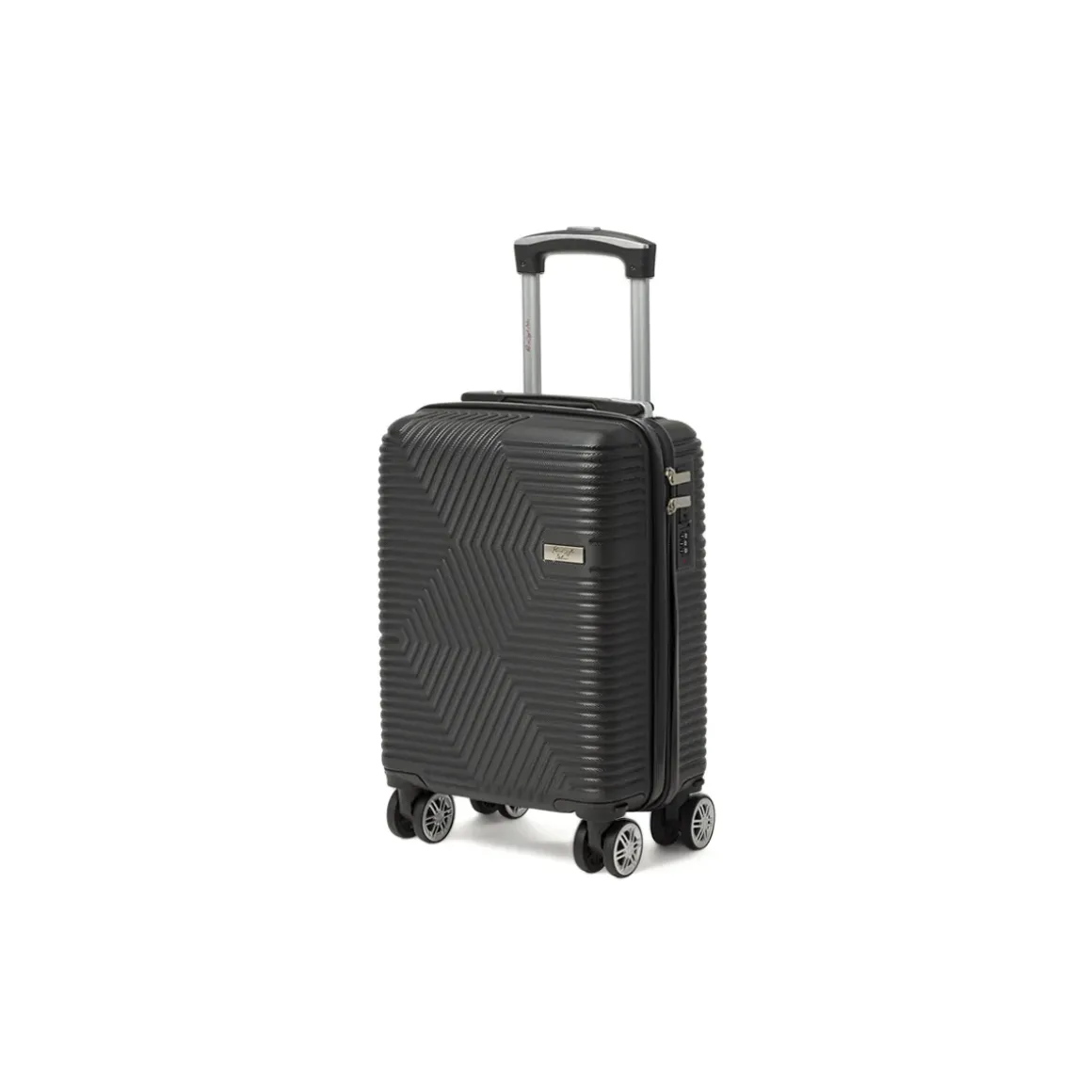 Trolley mini sotto sedile per voli low cost nero in ABS Romeo Gigli