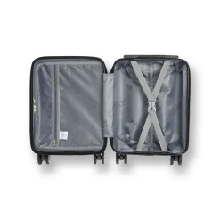 Trolley mini sotto sedile per voli low cost nero in ABS Romeo Gigli