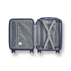 Trolley mini sotto sedile per voli low cost blu in ABS Romeo Gigli