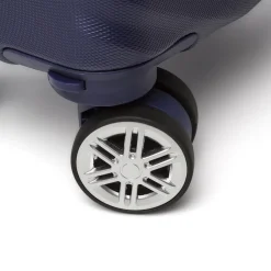 Trolley mini sotto sedile per voli low cost blu in ABS Romeo Gigli