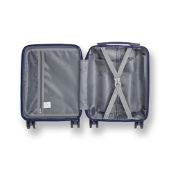 Trolley mini sotto sedile per voli low cost blu in ABS Romeo Gigli