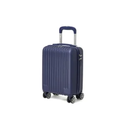 Trolley mini sotto sedile per voli low cost blu in ABS Romeo Gigli