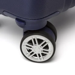 Trolley mini sotto sedile per voli low cost blu in ABS Romeo Gigli