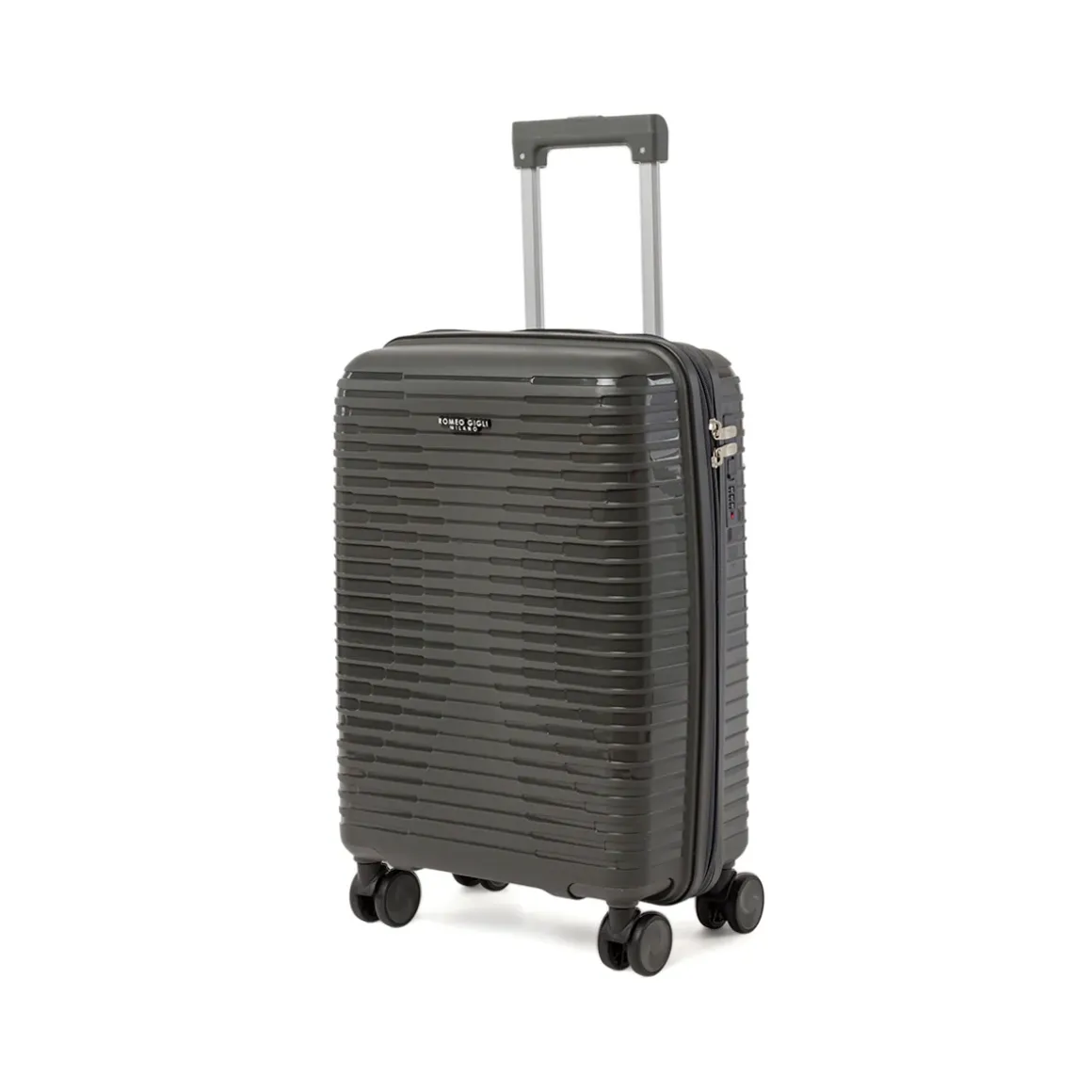 Trolley per voli low cost cabina grigio antracite Romeo Gigli Milano