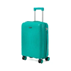 Trolley per voli low cost da cabina verde acqua Romeo Gigli Milano