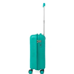 Trolley per voli low cost da cabina verde acqua Romeo Gigli Milano