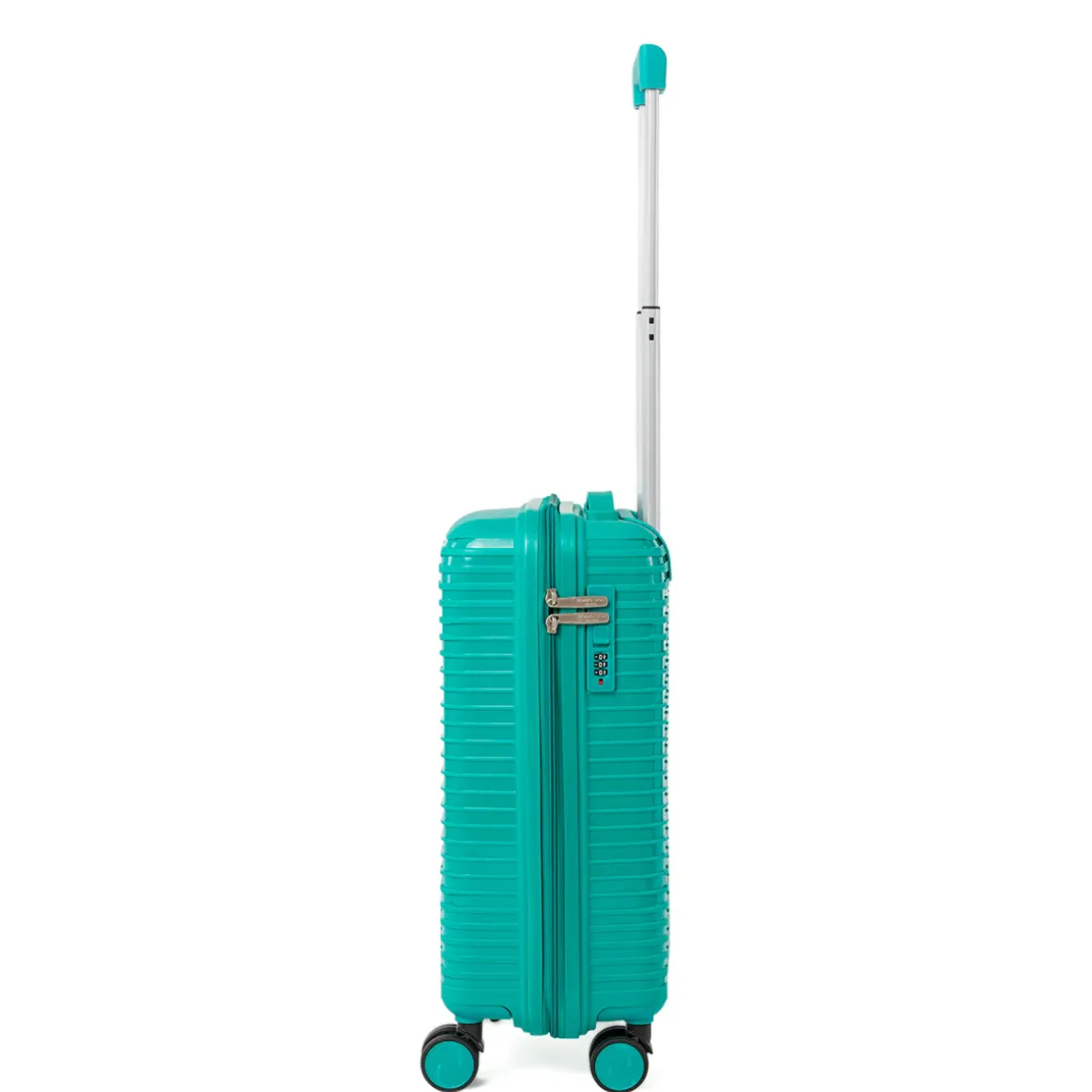 Trolley per voli low cost da cabina verde acqua Romeo Gigli Milano