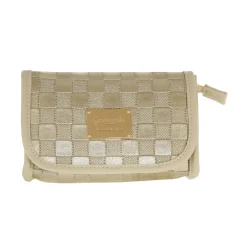 Trousse da Donna Oro con motivo a quadri Camomilla Milano