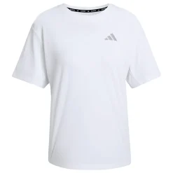 T-shirt bianca da Donna da running con tecnologia Climacool adidas