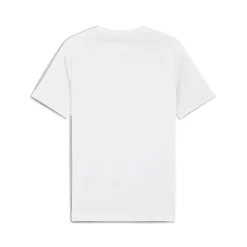 T-shirt bianca da Uomo con logo GRAPHIC Box Tee Puma
