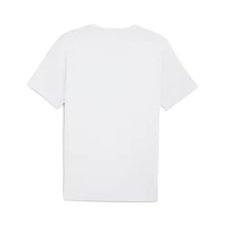 T-shirt bianca da Uomo con logo e grafica No.1 Puma