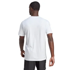 T-shirt bianca da Uomo con logo TR-ES FR LOGO adidas