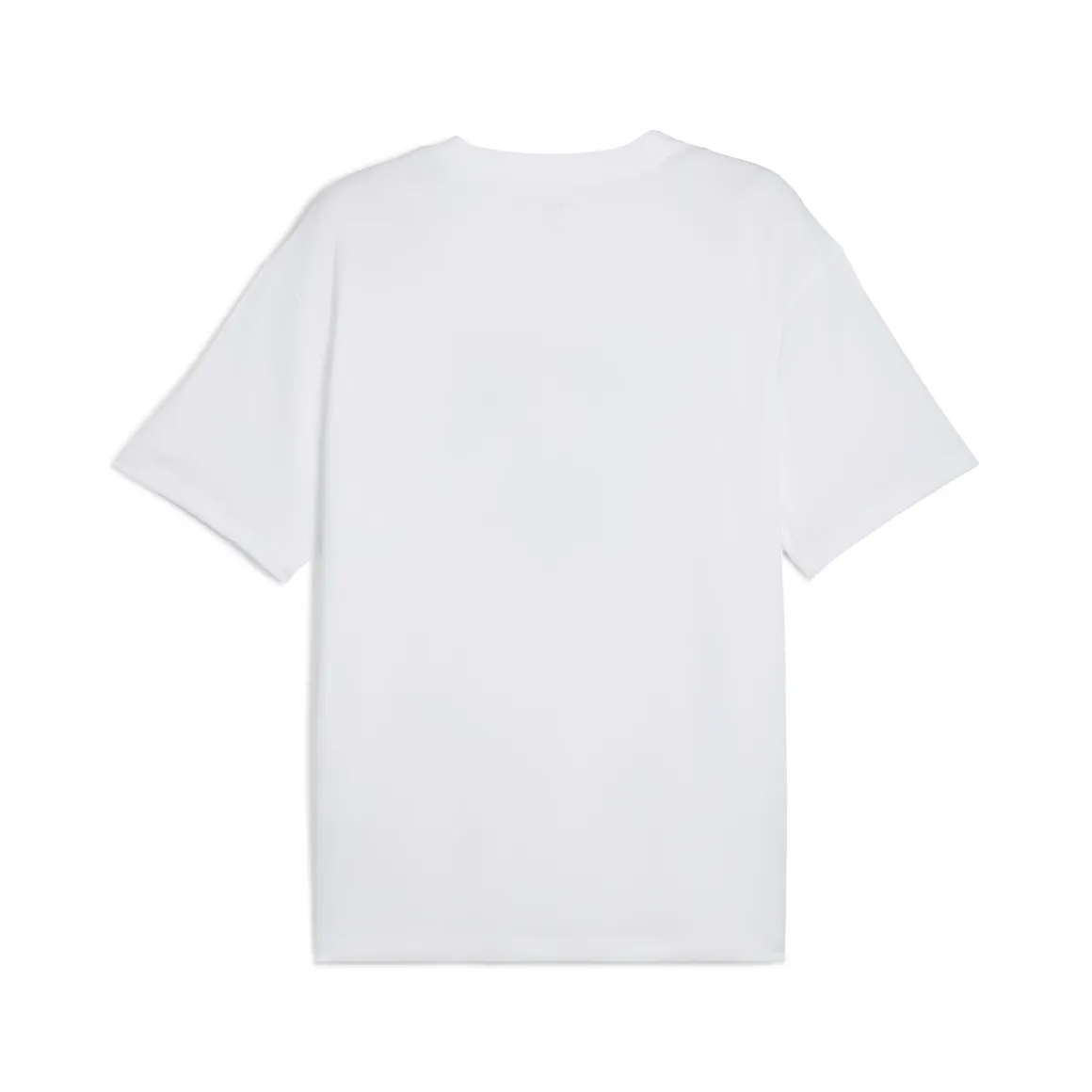 T-shirt bianca in cotone da Uomo con logo e stampa Puma