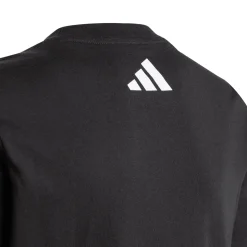 T-shirt da Bambino nera con logo adidas x Mercedes-AMG Petronas F1 Team