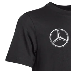 T-shirt da Bambino nera con logo adidas x Mercedes-AMG Petronas F1 Team