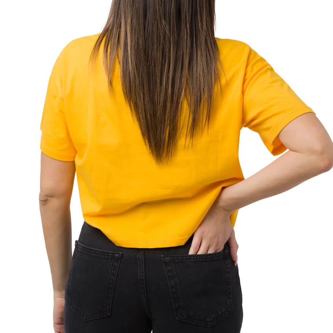 T-shirt da Donna Giallo ocra con stampa LA Lakers NBA