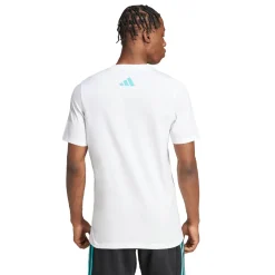 T-shirt da Uomo bianca con logo adidas x Mercedes-AMG Petronas F1 Team