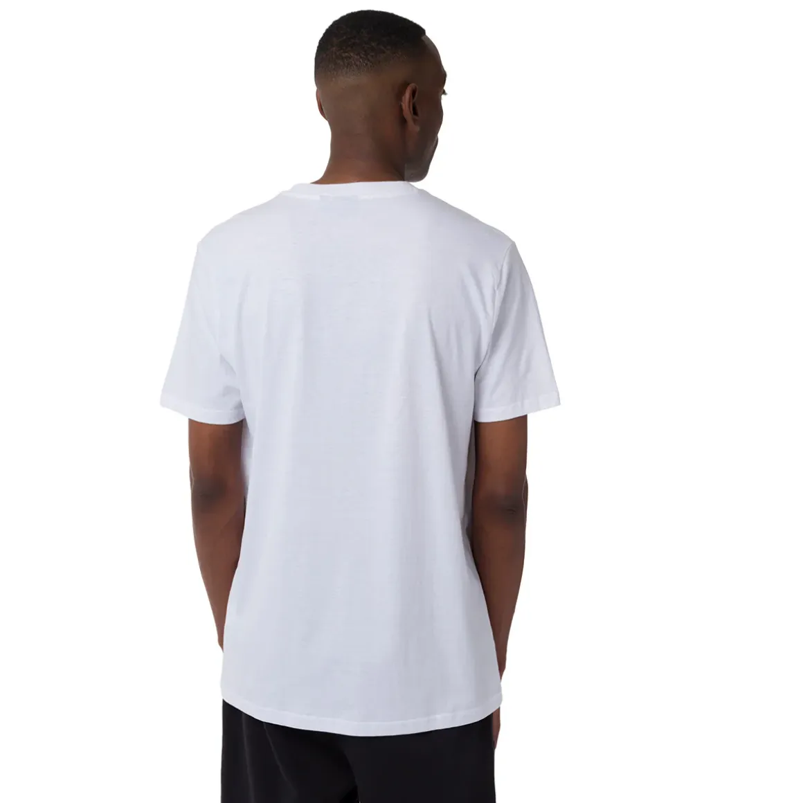 T-shirt da Uomo bianca in Cotone con stampa Squadra Golden State Warrior NBA