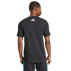 T-shirt da Uomo nera con logo adidas x Mercedes-AMG Petronas F1 Team