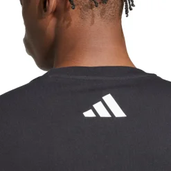 T-shirt da Uomo nera con logo adidas x Mercedes-AMG Petronas F1 Team