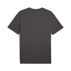 T-shirt da uomo Puma Essentials grigio antracite con logo