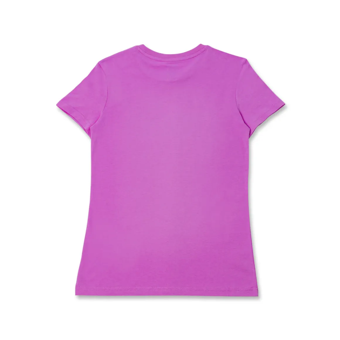 T-shirt fucsia da Donna a maniche corte con logo strass Puma