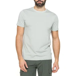 T-shirt grigia da Uomo girocollo in morbido cotone Carrera Jeans