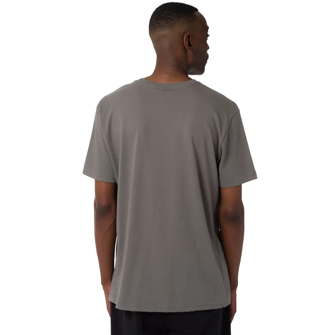 T-shirt Grigia da Uomo in Cotone con stampa Brooklyn Nets NBA