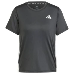 T-shirt nera da allenamento da Donna Train Essentials 3-Stripes adidas