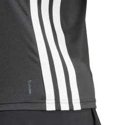 T-shirt nera da allenamento da Donna Train Essentials 3-Stripes adidas