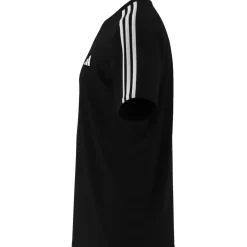 T-shirt nera da allenamento uomo Train Essentials 3-Stripes adidas