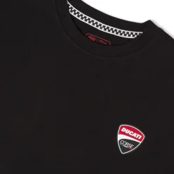 T-shirt Nera Uomo con stampa posteriore WDW 2026 Ducati Corse Ducati