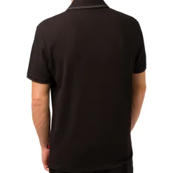 T-shirt polo da uomo nera Ducati Scrambler