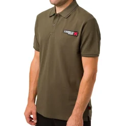 T-shirt polo da uomo verde militare Ducati Scrambler