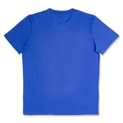 T-shirt sportiva blu da uomo in tessuto tecnico GymRun