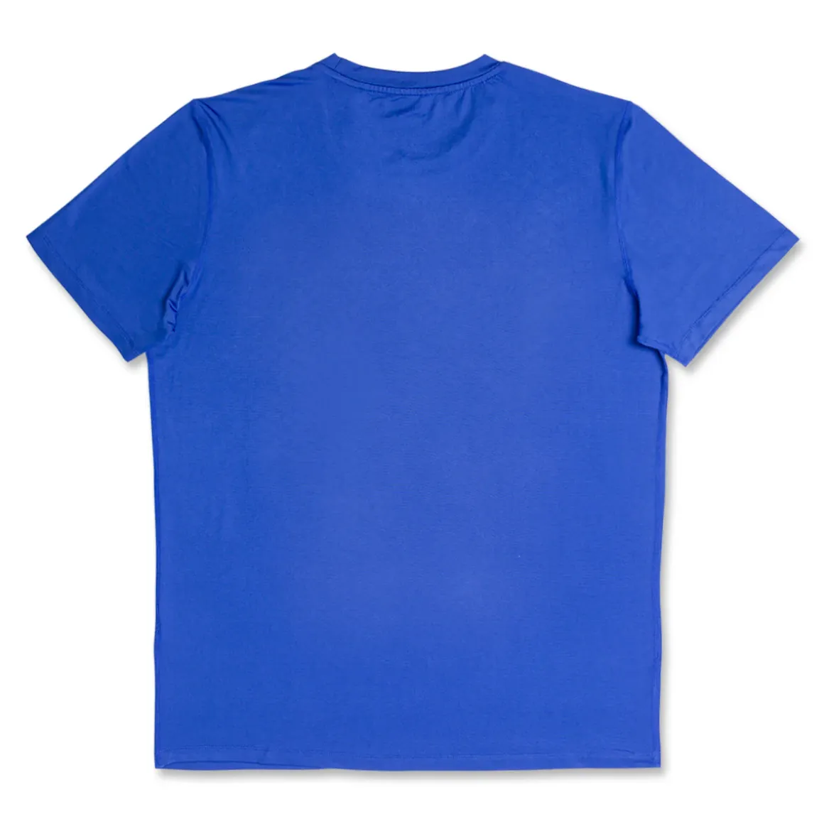 T-shirt sportiva blu da uomo in tessuto tecnico GymRun