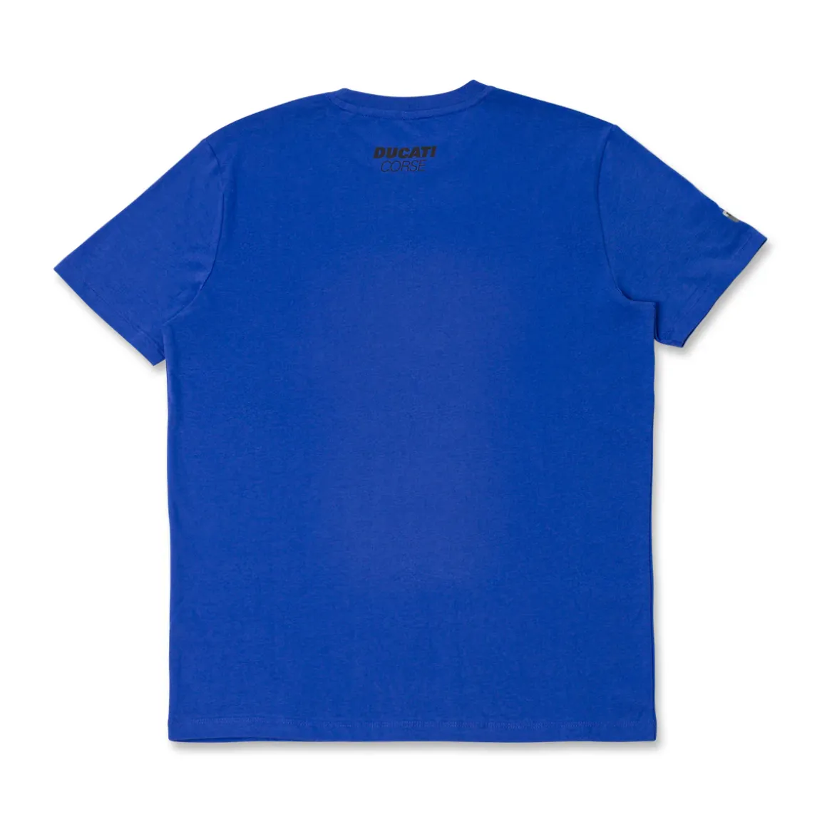 T-shirt sportiva blu Uomo con maxi stampa logo Ducati Corse Corse