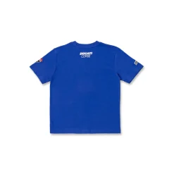 T-shirt sportiva da Bambino blu con stampe racing grafiche Ducati Corse