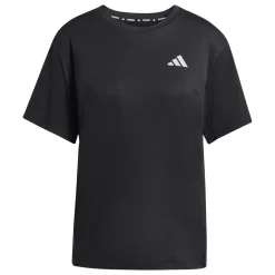 T-shirt sportiva da Donna nera tecnica traspirante ClimaCool adidas