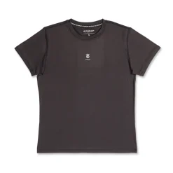 T-shirt sportiva da donna nera GymRun