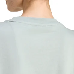 T-shirt sportiva da Donna verde acqua con logo adidas