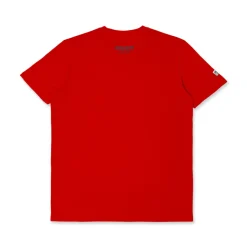T-shirt Uomo Rossa con grafica frontale e logo Ducati Corse