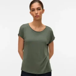 T-shirt verde da donna AWARE by Vero Moda