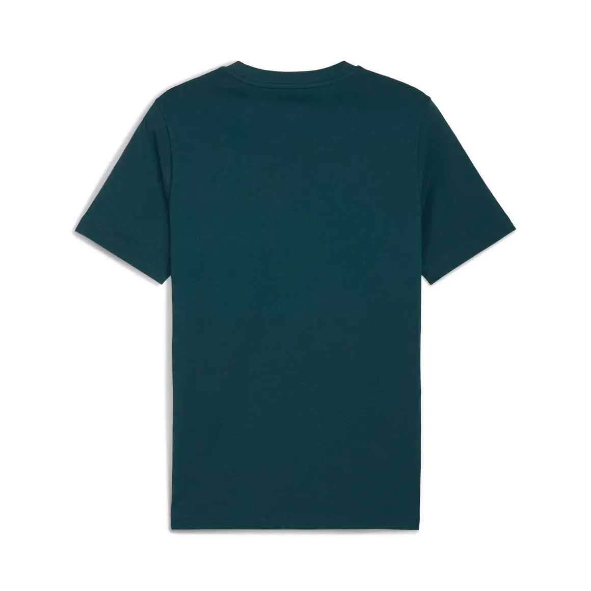T-shirt verde da Uomo con logo frontale GRAPHIC Box Tee Puma