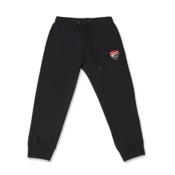 Tuta sportiva nera da Bambino in felpa con logo Ducati Corse