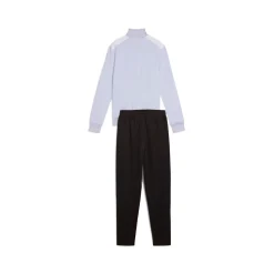 Tuta sportiva nera da Donna con zip Poly Suit Puma