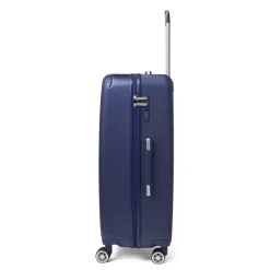Valigia da stiva rigida blu con combinazione Romeo Gigli Milano