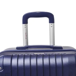 Valigia da stiva rigida blu con combinazione Romeo Gigli Milano